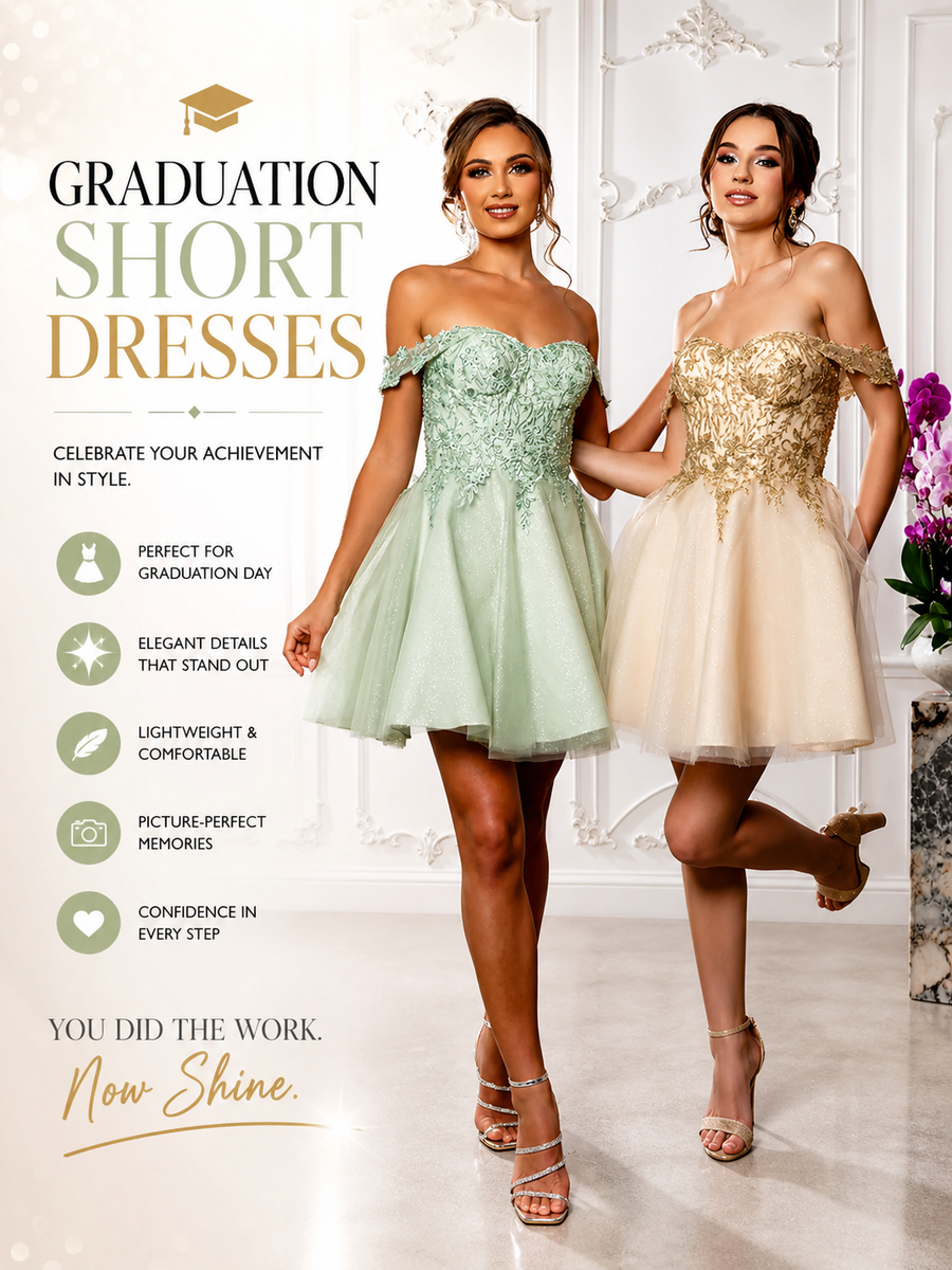 Graduation Short Dresses - LA Merchandise, Inc. Graduation Short Dresses - LA Merchandise, Inc.