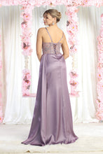 Load image into Gallery viewer, LA Merchandise LA8020 Spaghetti Strap Cowl Neck Draped Prom Dress - - Dress LA Merchandise