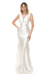 Load image into Gallery viewer, Wholesale Wedding Dress Deep V-Neck Sleeveless Bridal Gown By LAF5248