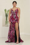 Load image into Gallery viewer, LA Merchandise LA8141  Stunning Sequin Detailed Wholesale Prom Dress