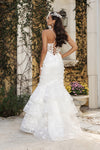 Load image into Gallery viewer, Wholesale Wedding Dress Plunging V-Neck Sequin Bridal Gown By LA8148
