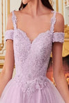 Load image into Gallery viewer, LA Merchandise LAR0132 Glitter Tulle Sweetheart A-line Hoco Dress - - Dress LA Merchandise