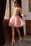 Load image into Gallery viewer, LA Merchandise LAR9239 Short A-Line Embellished Tulle Birthday Dress - - Dress LA Merchandise
