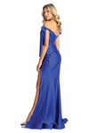 Load image into Gallery viewer, Wholesale Evening Dress Off The Shoulder Trumpet Plus Size Formal Gown By LA1858B