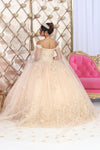 Load image into Gallery viewer, LA Merchandise LA236 Off-Shoulder Butterfly Appliqued Ball Gown - - LA Merchandise
