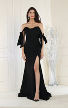 Load image into Gallery viewer, Sexy Off The Shoulder Evening Gown - LA1858 - BLACK - LA Merchandise