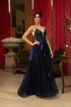Load image into Gallery viewer, LA Merchandise LA8136 Wholesale A-Line Dress with Spaghetti Straps for Prom