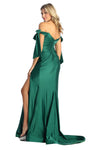 Load image into Gallery viewer, Wholesale Evening Dress Off The Shoulder Trumpet Plus Size Formal Gown By LA1858B