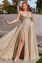 Load image into Gallery viewer, LA Merchandise LAR252 Shimmering A-line Pageant Gown - - Dress LA Merchandise