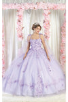 Load image into Gallery viewer, LA Merchandise LA185 Wholesale Embroidered Quinceanera Ball Gown - LILAC - LA Merchandise