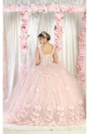 Load image into Gallery viewer, LA Merchandise LA199 Wholesale Sleeveless Floral Quinceanera Ball Gown - - LA Merchandise
