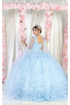 Load image into Gallery viewer, LA Merchandise LA199 Wholesale Sleeveless Floral Quinceanera Ball Gown - - LA Merchandise