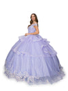 Load image into Gallery viewer, LA Merchandise LA2CP3505 Layered Mesh Ball Gown - LILAC - LA Merchandise