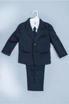 Load image into Gallery viewer, LA Merchandise LA8221 5 Piece Boy Striped Suit with Vest & Tie - - Boys suits LA Merchandise