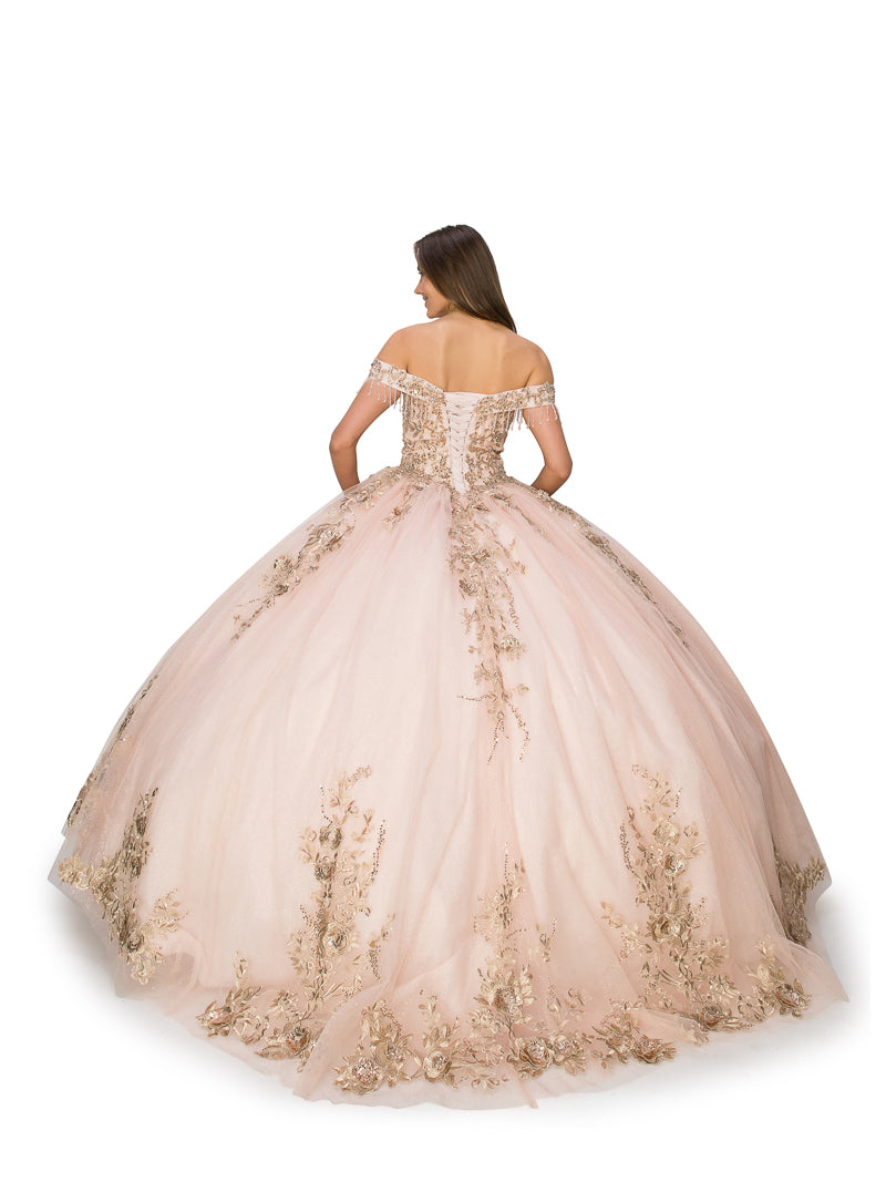 LA Merchandise Off Shoulder Sweet 16 Ball Gown LA2CP3208 – LA - Main Image