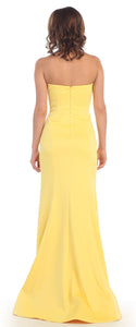 Long Strapless Strecthy Dress - LA7305 - - LA Merchandise