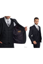 Load image into Gallery viewer, Modern Fit Suit LAM302SA - - Mens Suits LA Merchandise