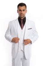Load image into Gallery viewer, Modern Fit Suit LAM302SA - WHITE -04 - Mens Suits LA Merchandise