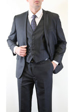 Load image into Gallery viewer, Ultra Slim Fit 3 Piece Men&#39;s Suit - LA154SA - CHARCOAL - Mens Suits LA Merchandise