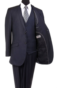 Ultra Slim Fit 3 Piece Men's Suit - LA154SA - - Mens Suits LA Merchandise