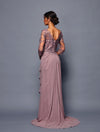 Load image into Gallery viewer, Wholesale Elegant Lace Bodice Chiffon Long Evening Gown with 3/4 Sleeves Formal Dress by LADK313 - - Mother of the Bride Dresses LAD