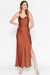 Cargar imagen en el visor de la galería, La Merchandise LAA6115 Ankle Length Satin Wholesale Bridesmaids Gowns - - LAA