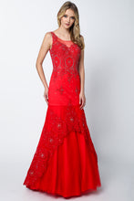 Load image into Gallery viewer, LA Merchandise LAT654 Sleeveless Prom Mermaid Evening Gown