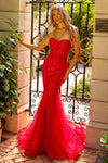 Load image into Gallery viewer, Wholesale Gala Dress Sweetheart Beaded Mermaid Gown By LAASU081