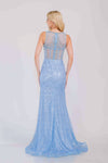 Load image into Gallery viewer, Wholesale Prom Dress Jewel Neck Embroidery Pageant Gown By LAAAG0111