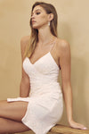 Load image into Gallery viewer, La Merchandise LAT873 Strappy Back Sequined Slit Cocktail Dress