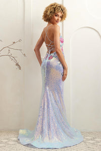 Wholesale Gala Dress Scoop Neck Mermaid Evening Gown By LAA7060