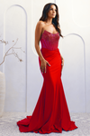 Load image into Gallery viewer, Wholesale Long Gala Dress Mermaid Beaded Formal Gown By LAA3042