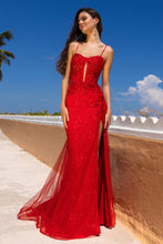 Load image into Gallery viewer, Wholesale Gala Dress Sheath Embroidered Prom Gown By LAA7064