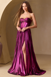 Load image into Gallery viewer, Wholesale Red Carpet Dress A-Line Sweetheart Formal Gown By LAA2058 - PLUM - Dress LAA