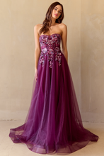 Load image into Gallery viewer, Wholesale Red Carpet Dress Sweetheart A-Line Gala Gown By LAA4031