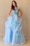 Load image into Gallery viewer, Wholesale Formal Dress Scoop Neck A-Line Prom Gown By LAA5066