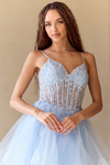 Load image into Gallery viewer, Wholesale Gala Dress V-Neck Sleeveless Beaded Formal Gown By LAA5068