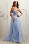 Load image into Gallery viewer, Wholesale Red Carpet Dress Sleeveless A-Line Evening Gown By LAATM1028