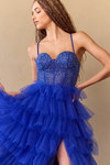 Load image into Gallery viewer, Amelia Couture Royal Blue Long Formal Dresses