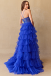 Load image into Gallery viewer, Amelia Couture Royal Blue Long Formal Dresses