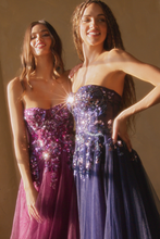Load image into Gallery viewer, Wholesale Red Carpet Dress Sweetheart A-Line Gala Gown By LAA4031