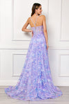 Load image into Gallery viewer, Wholesale Formal Dress V-Neck Sequin Prom A-Line Long Gown By LAA4050 - - LAA