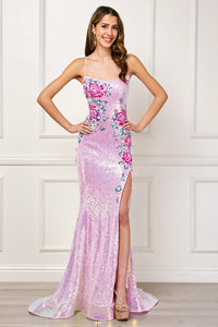 Wholesale Gala Dress Scoop Neck Mermaid Evening Gown By LAA7060