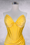 Load image into Gallery viewer, Wholesale Strapless Sweetheart Lace-Up Back Bodycon Mini Dress By LAA7080S