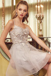 Load image into Gallery viewer, La Merchandise LAT902 Spaghetti Straps Corset Homecoming A-line Dress