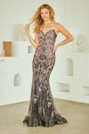 Load image into Gallery viewer, Wholesale Strapless Sequin Mermaid Evening Gown with Sweetheart Neckline Dress by LAAJQ1101 - - Dresses LAA