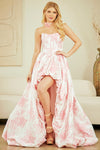 Load image into Gallery viewer, Wholesale Strapless Floral A-Line Prom Dress with Pockets by LAA2079