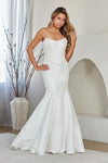 Load image into Gallery viewer, LAA8080 Wholesale Black Strapless Corset Prom Dress with Beaded Lace Appliqué Bodice and Train - - Long Prom Dress LAA
