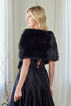 Load image into Gallery viewer, LAAP1004 Wholesale Faux Fur Shawl Wrap Soft Fluffy Evening Stole for Weddings &amp; Formal Dresses