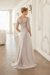 Load image into Gallery viewer, Wholesale 3/4 Sleeves and Side Ruffle Slit Mother of the Bride Dress By LAXME126 - - Mother of the Bride Dress LAX